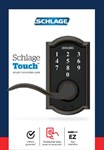 Schlage Aged Bronze Steel Electric Touch Screen Entry Lock